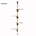 Wall-Mounted Cat Scratch Board & Climbing Frame