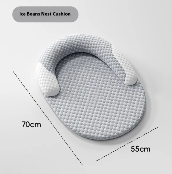 Easy-Clean Cooling Pet Mat