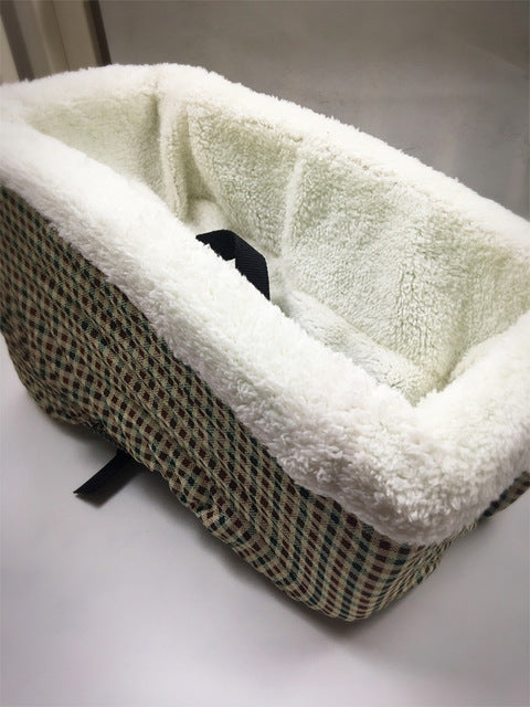 Car Safety Pet Seat with Cushion Bed