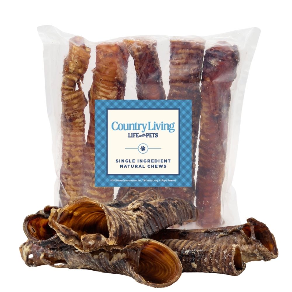 Country Living Beef Trachea Dog Treats 5-Pack