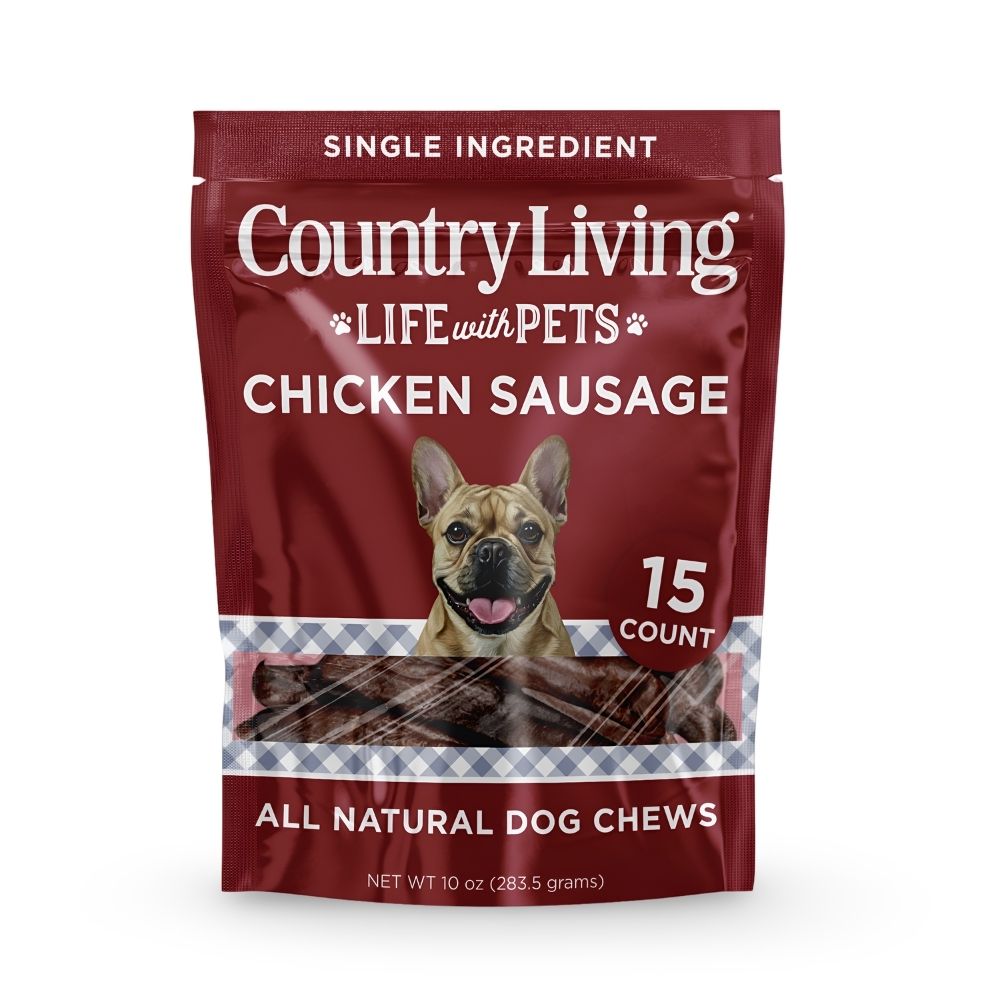 Country Living Beef Chicken Sausage Treats 15-Count