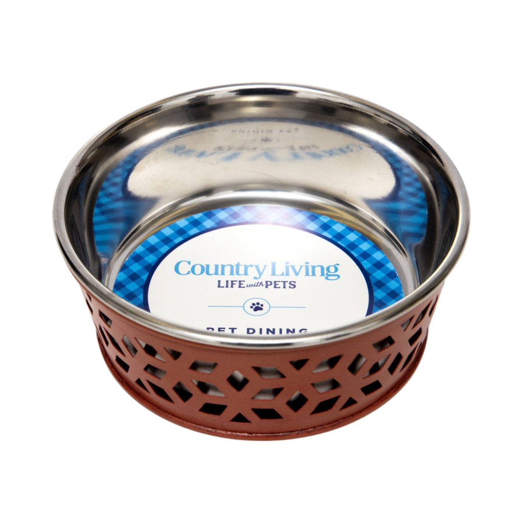 Country Living Farmhouse Dog Bowls Set of 2