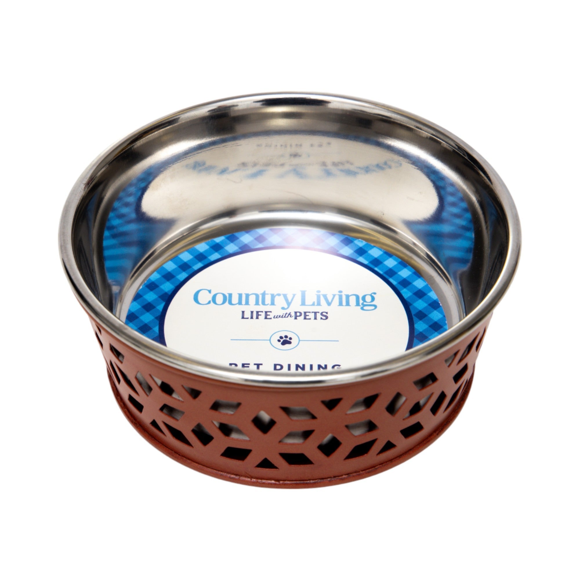 Country Living Farmhouse Dog Bowls Set of 2
