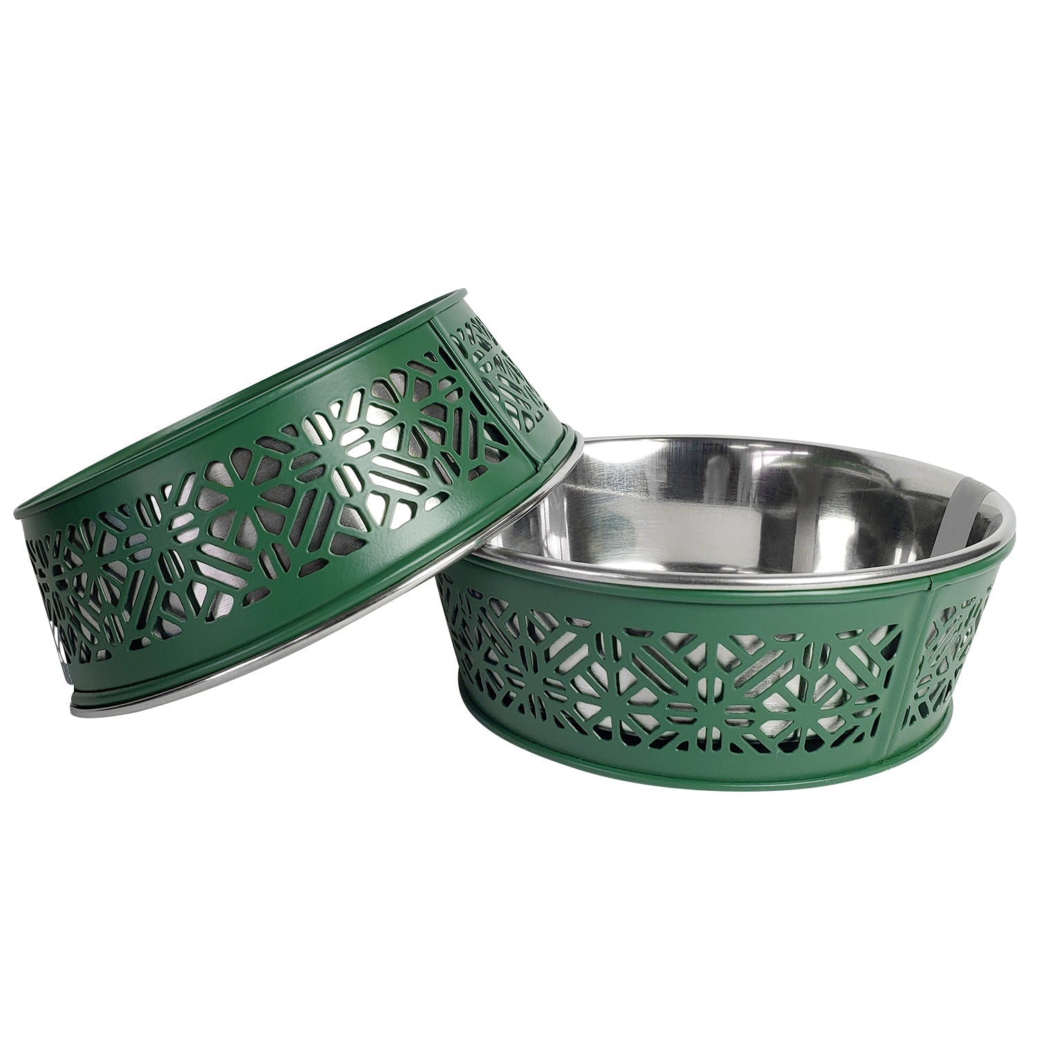 Country Living Farmhouse Dog Bowls Set of 2