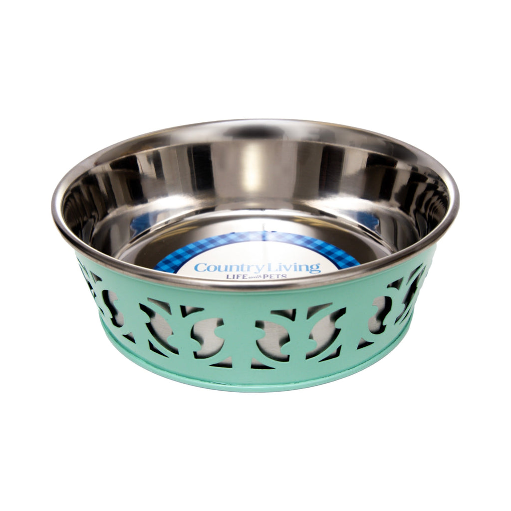 Country Living Farmhouse Dog Bowls Set of 2