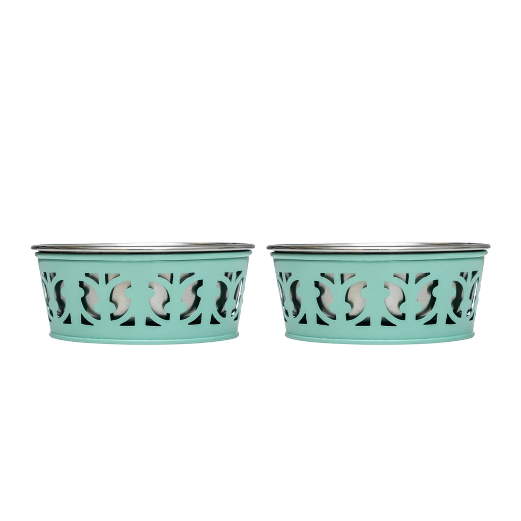 Country Living Farmhouse Dog Bowls Set of 2