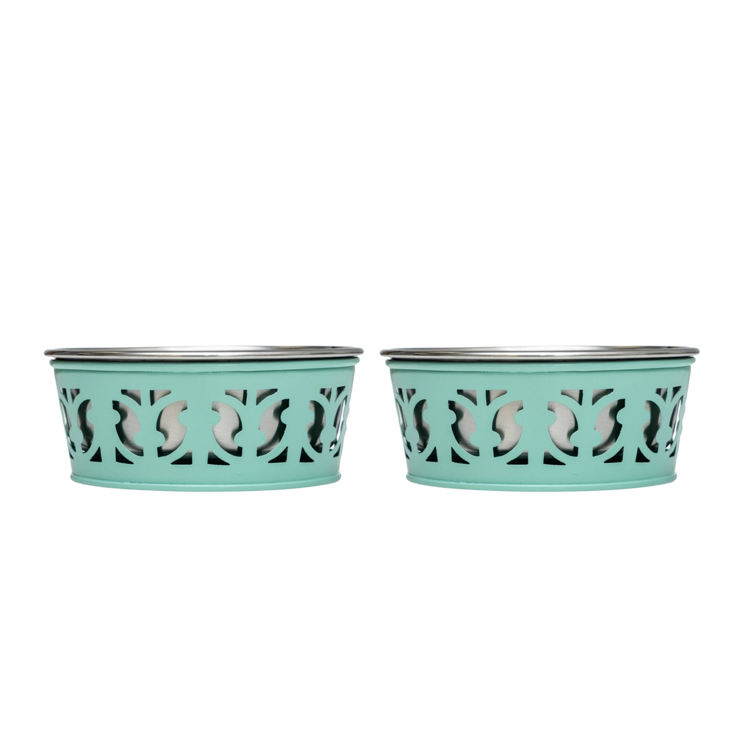 Country Living Farmhouse Dog Bowls Set of 2