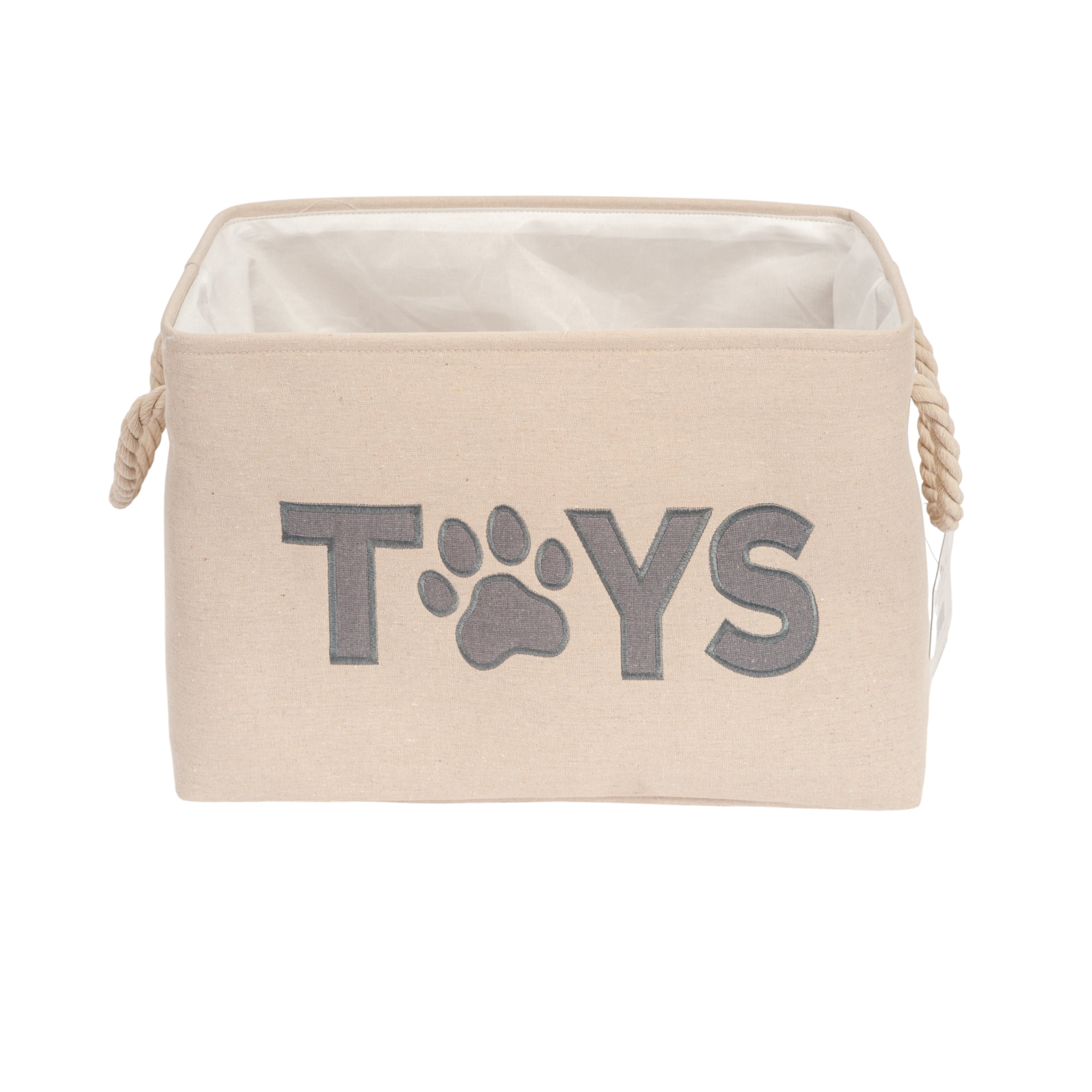Country Living Foldable Dog Toy Storage Bin