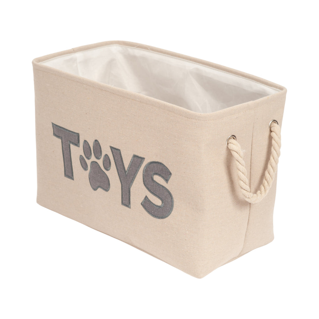 Country Living Foldable Dog Toy Storage Bin