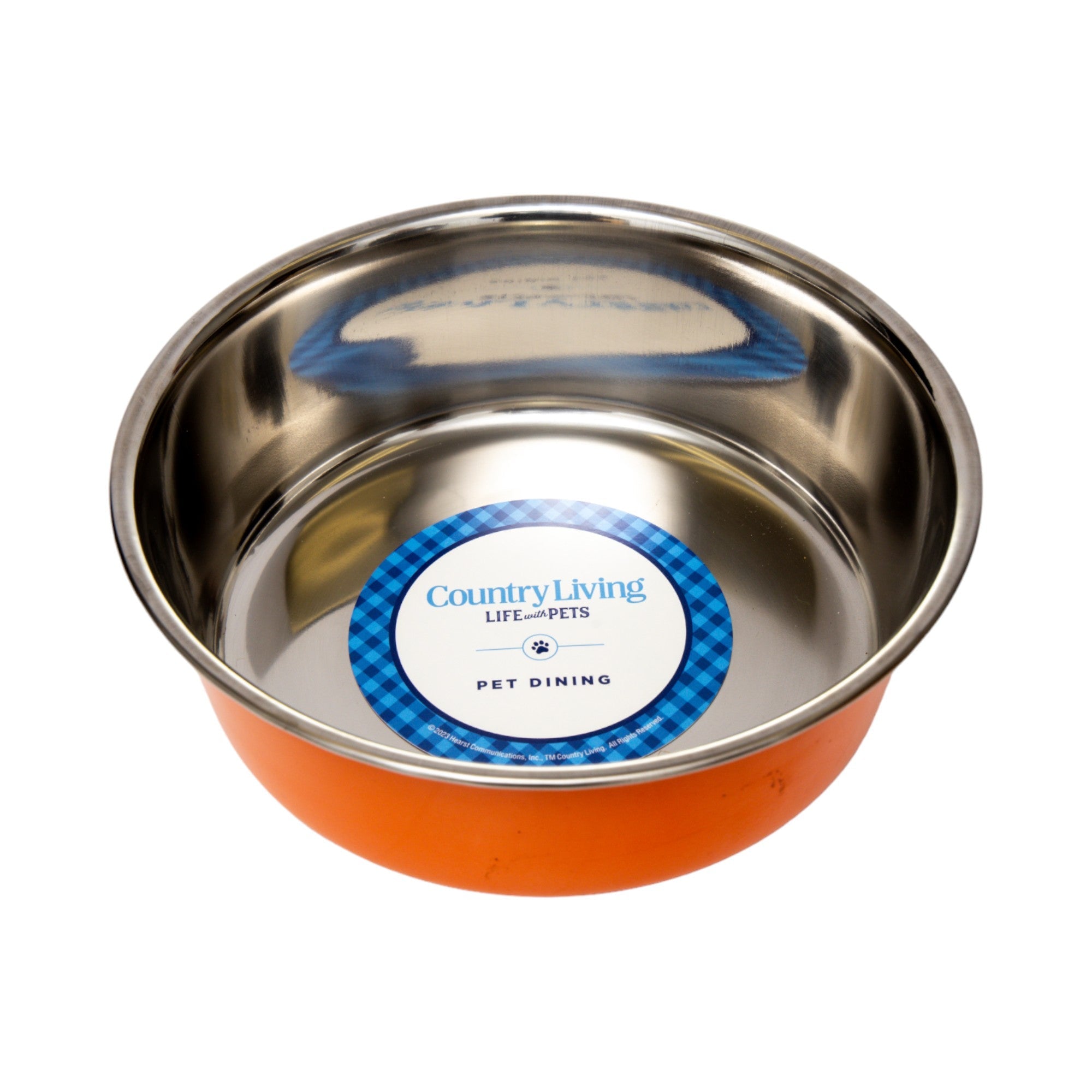 Country Living Stainless Steel Dog Bowls Set of 2
