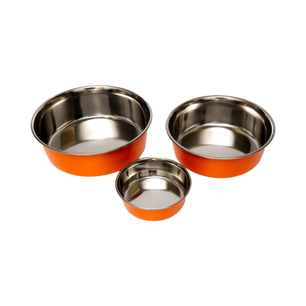 Country Living Stainless Steel Dog Bowls Set of 2