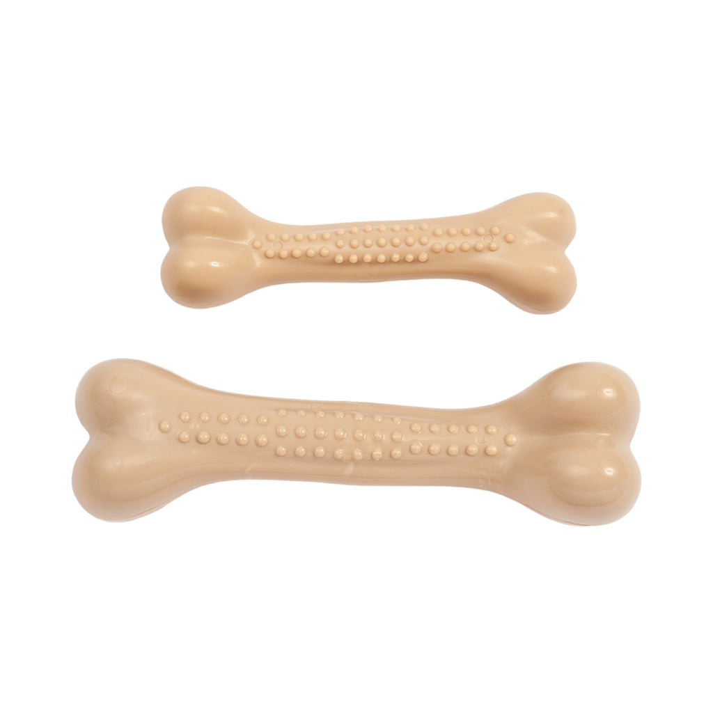 Country Living Nylon Chew Bone Dog Toy – Chicken Flavor