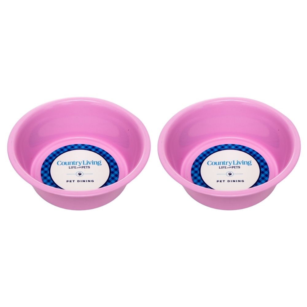 Country Living Coated Dog Bowls – Medium/Large