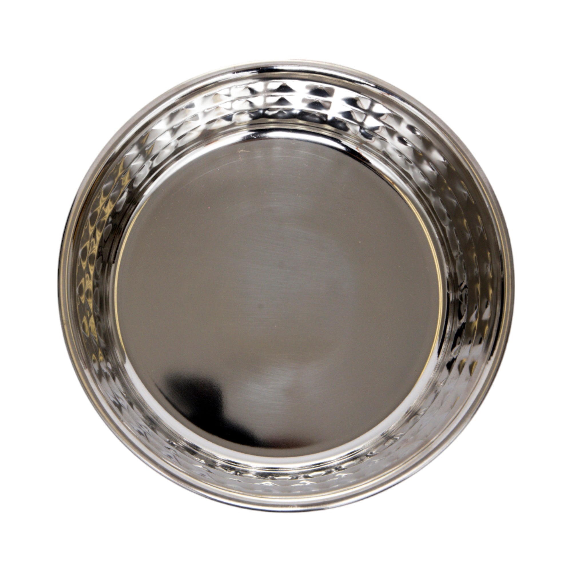 Country Living Hammered Dog Bowls – Rose Quartz XL