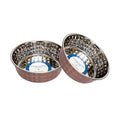 Country Living Hammered Dog Bowls – Rose Quartz XL