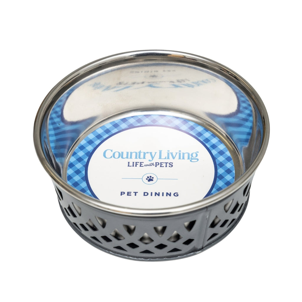 Country Living Farmhouse Dog Bowls Set of 2