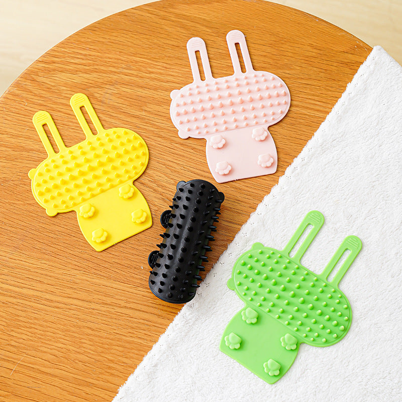 Corner Wall Cat Grooming & Massage Brush