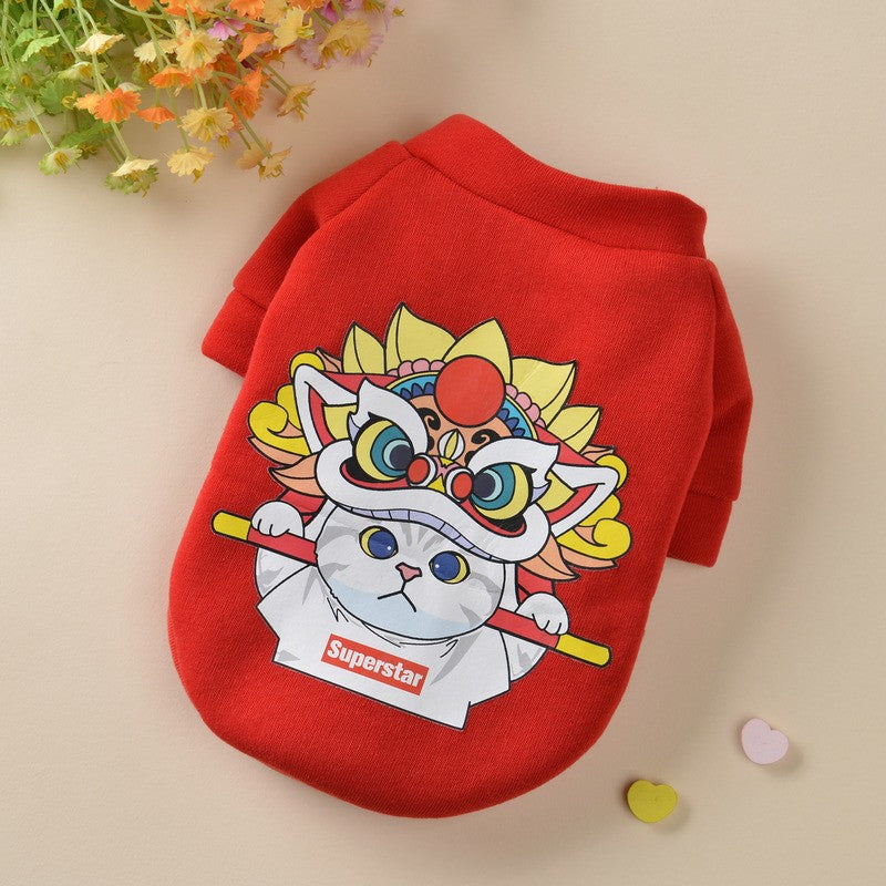 Cat Autumn and Winter Clothing