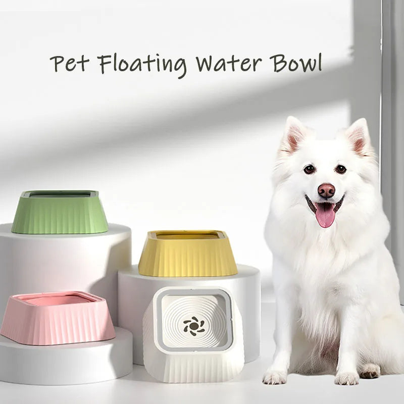 No-Splash Floating Pet Water Bowl