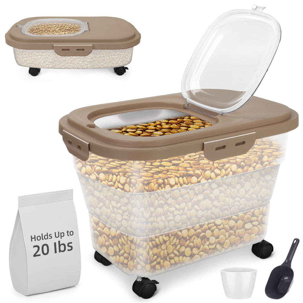 Collapsible Pet Food Vault 15-20lb