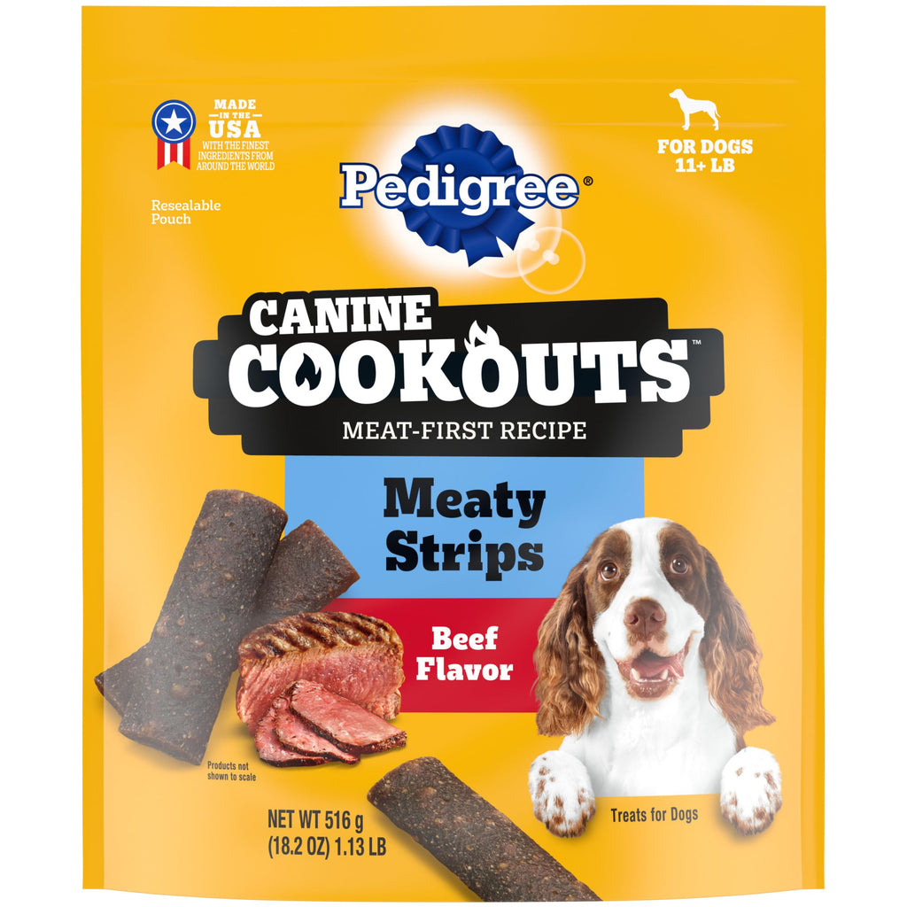 Pedigree Beef Soft Dog Treats 4-Pack