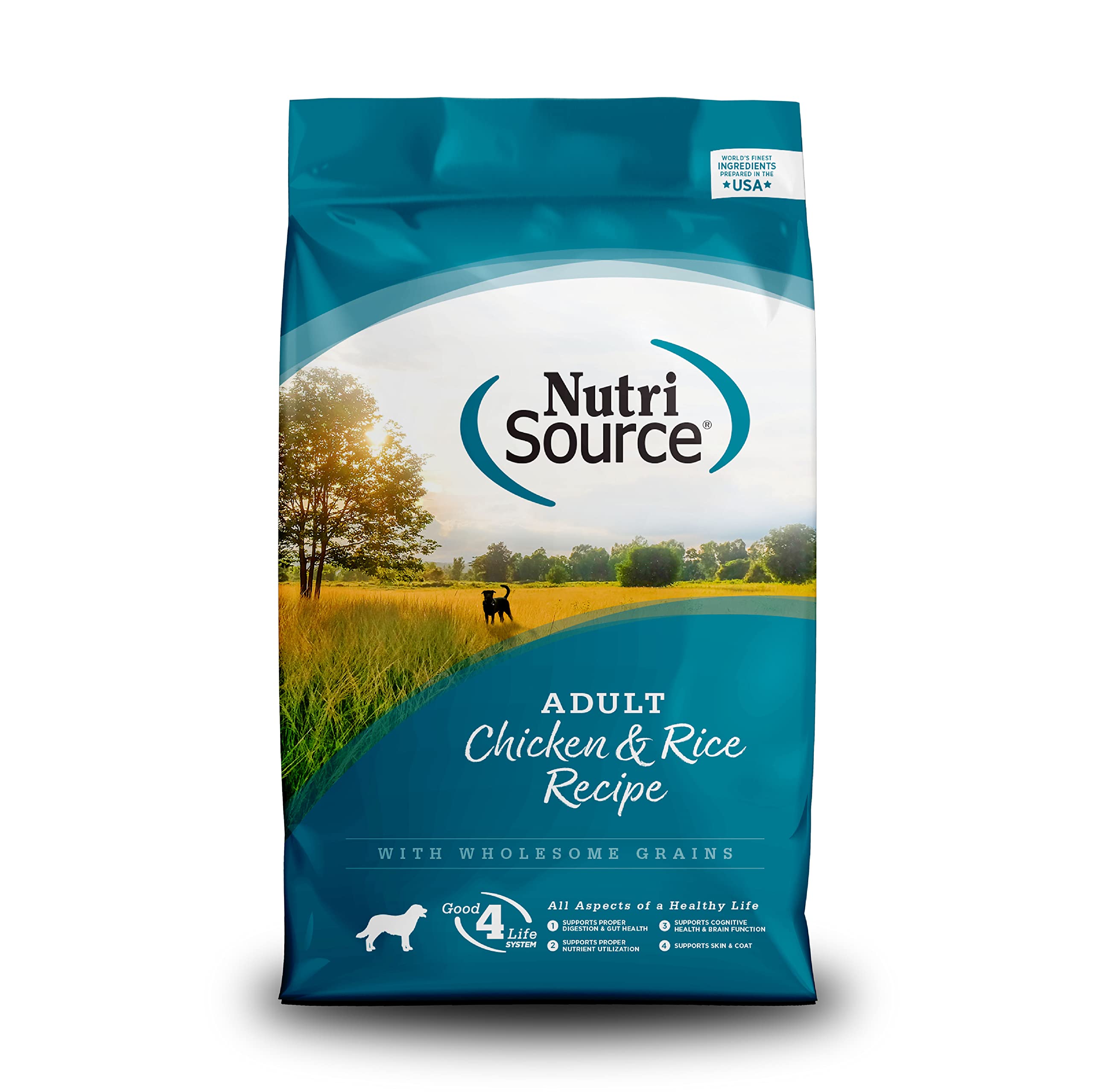NutriSource Chicken & Rice Dog Food 15lb