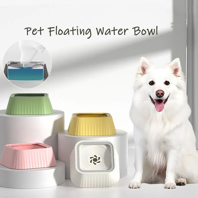 No-Splash Floating Pet Water Bowl
