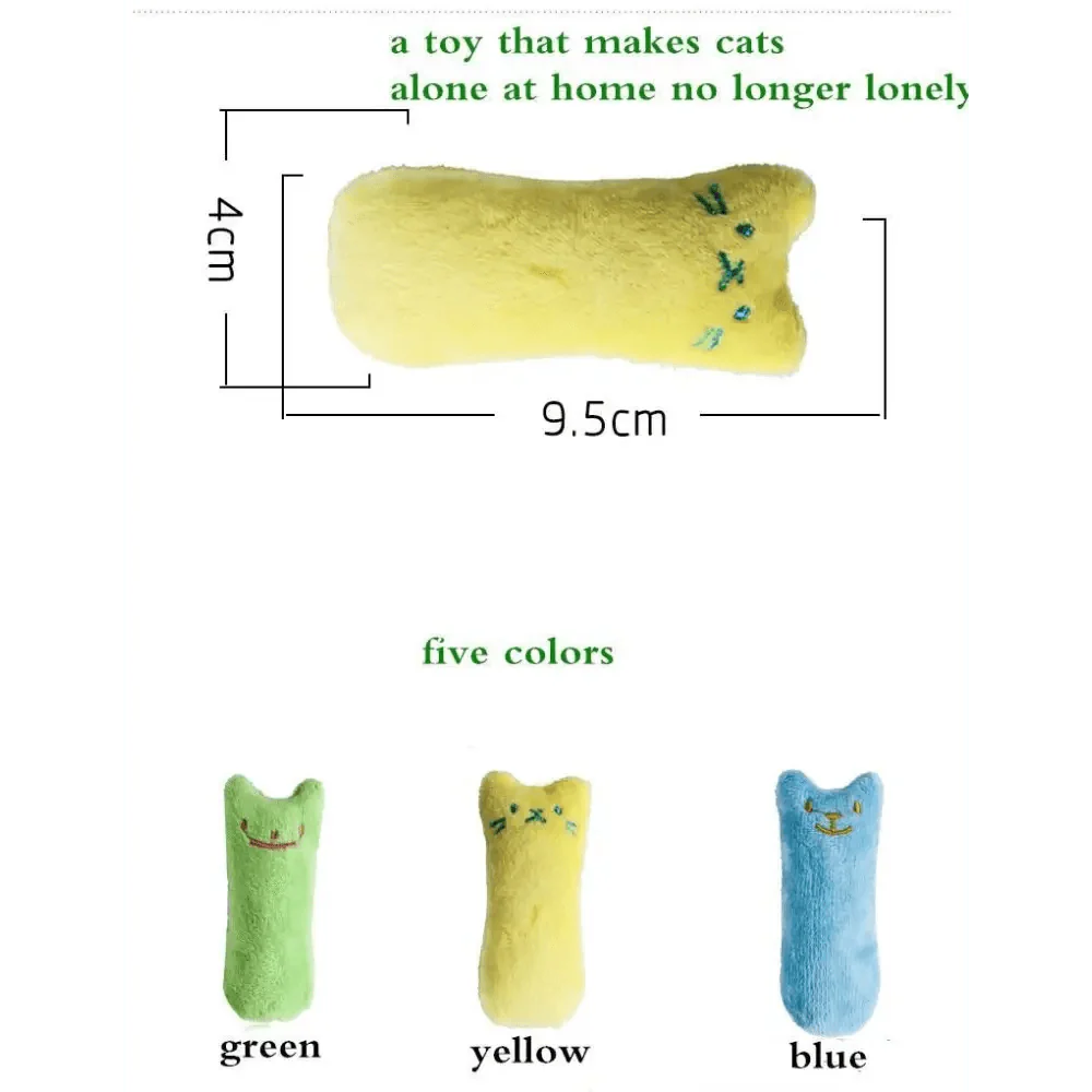 Colorful Catnip Chew Toy for Cats