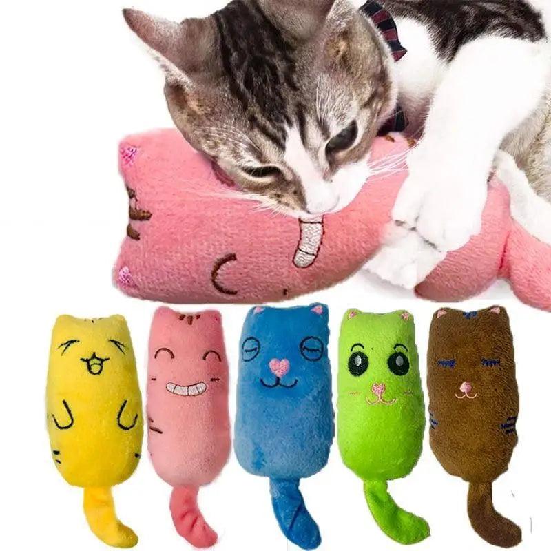 Colorful Catnip Chew Toy for Cats