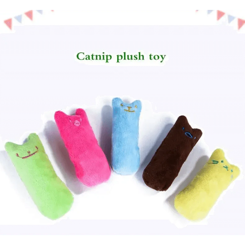 Colorful Catnip Chew Toy for Cats