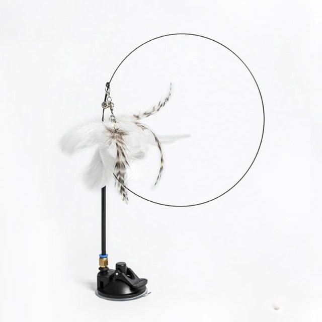 Feather Bird Bell Wand & Kicker Cat Toy