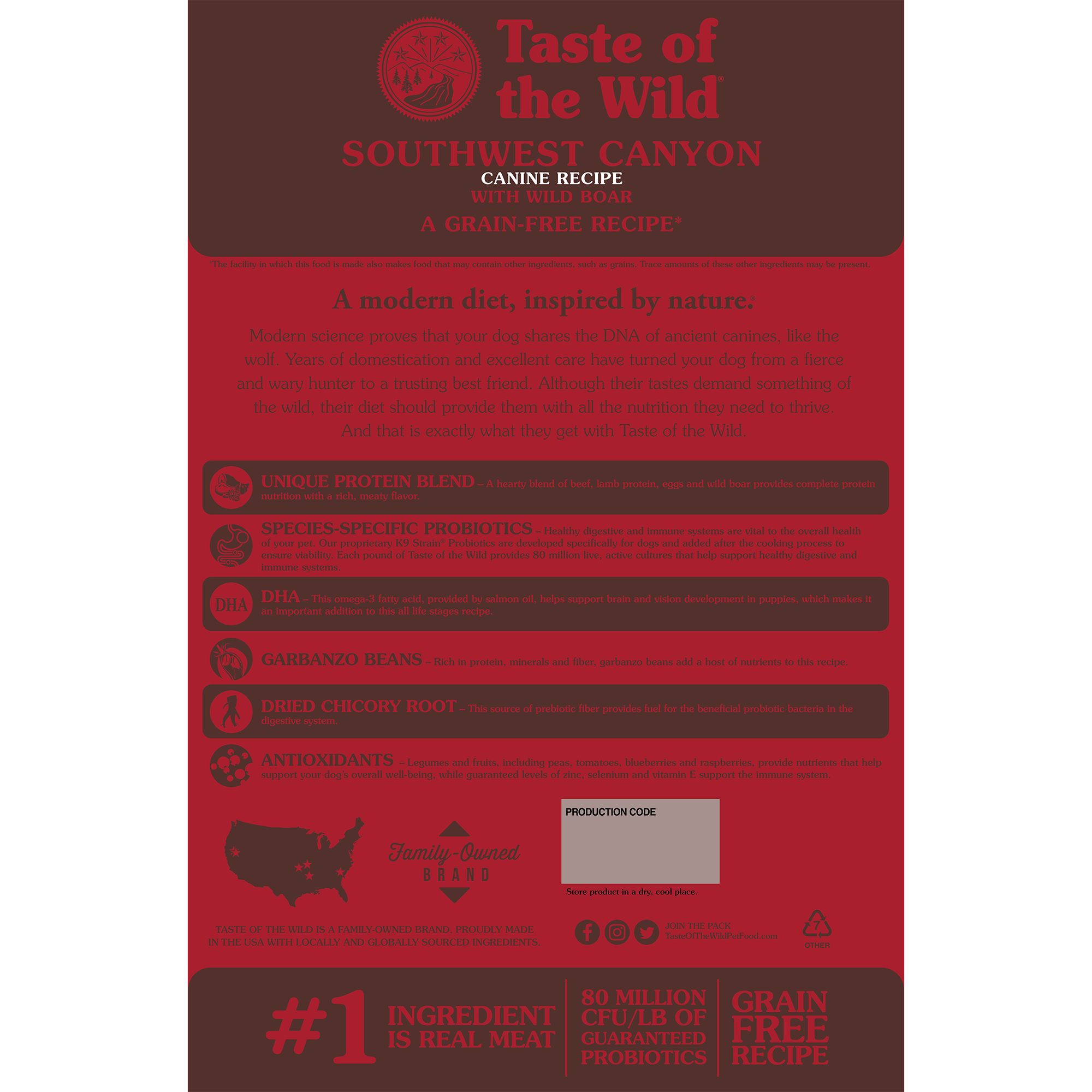 Taste of the Wild Boar Dog Food