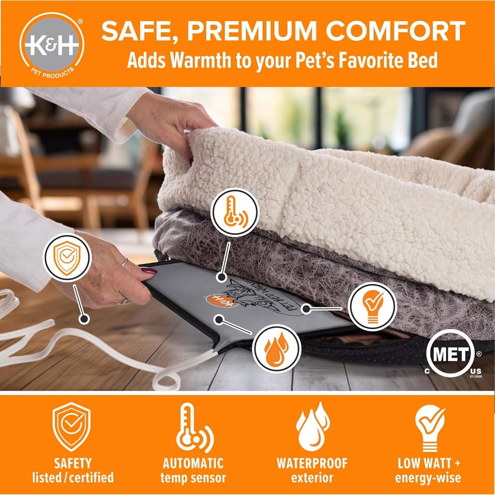 K&H Indoor Heated Pet Bed Warmer