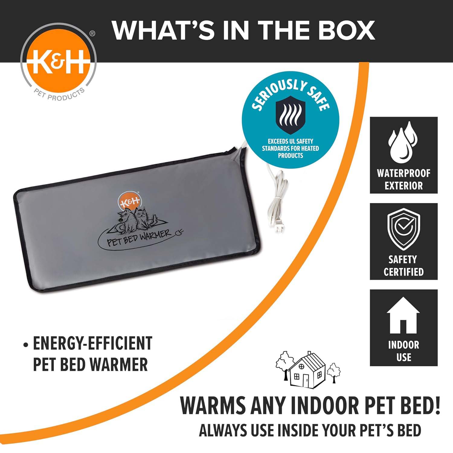 K&H Indoor Heated Pet Bed Warmer