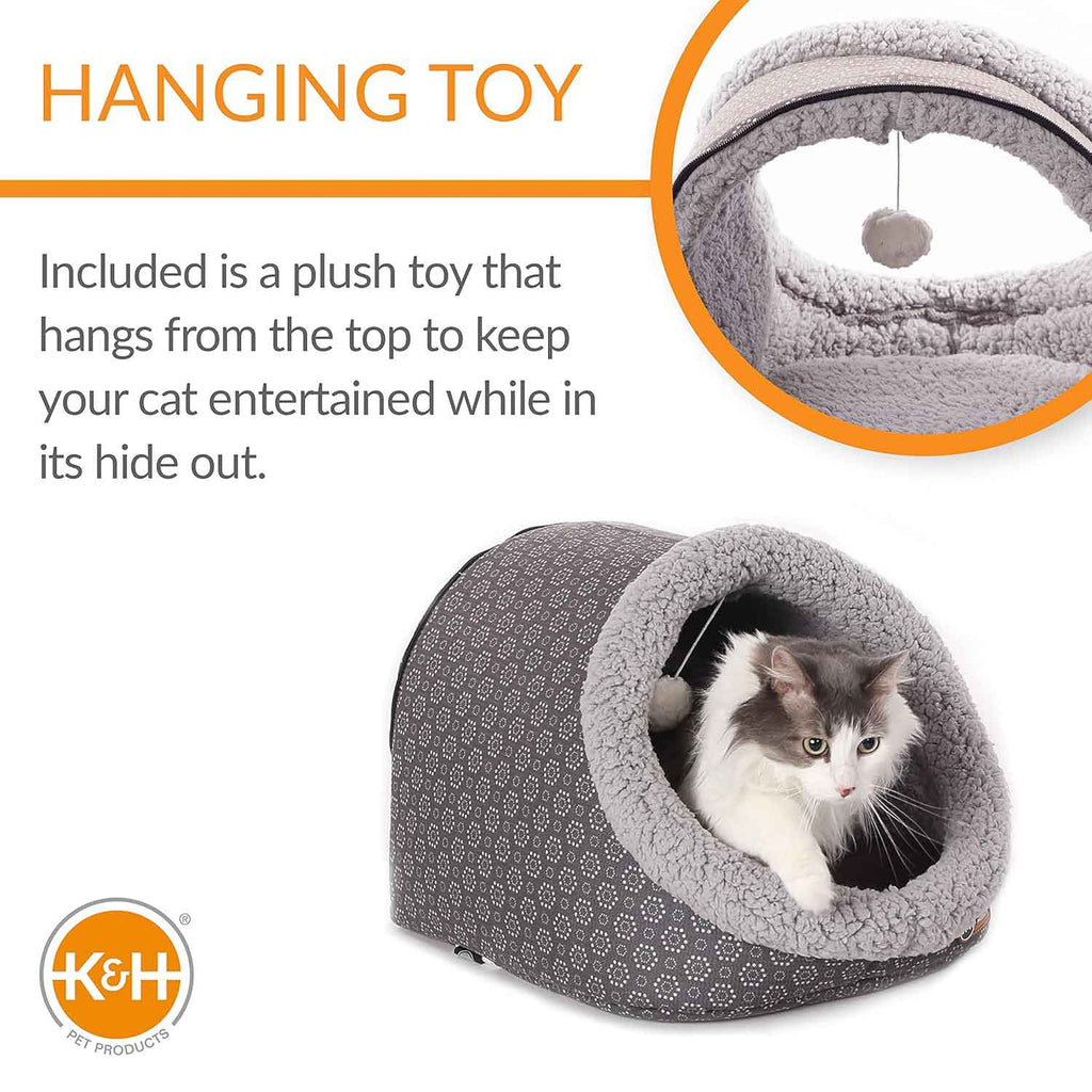 K&H Thermo-Pet Cave Heated Cat Bed