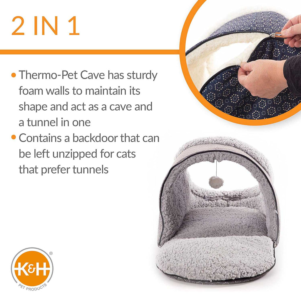 K&H Thermo-Pet Cave Heated Cat Bed