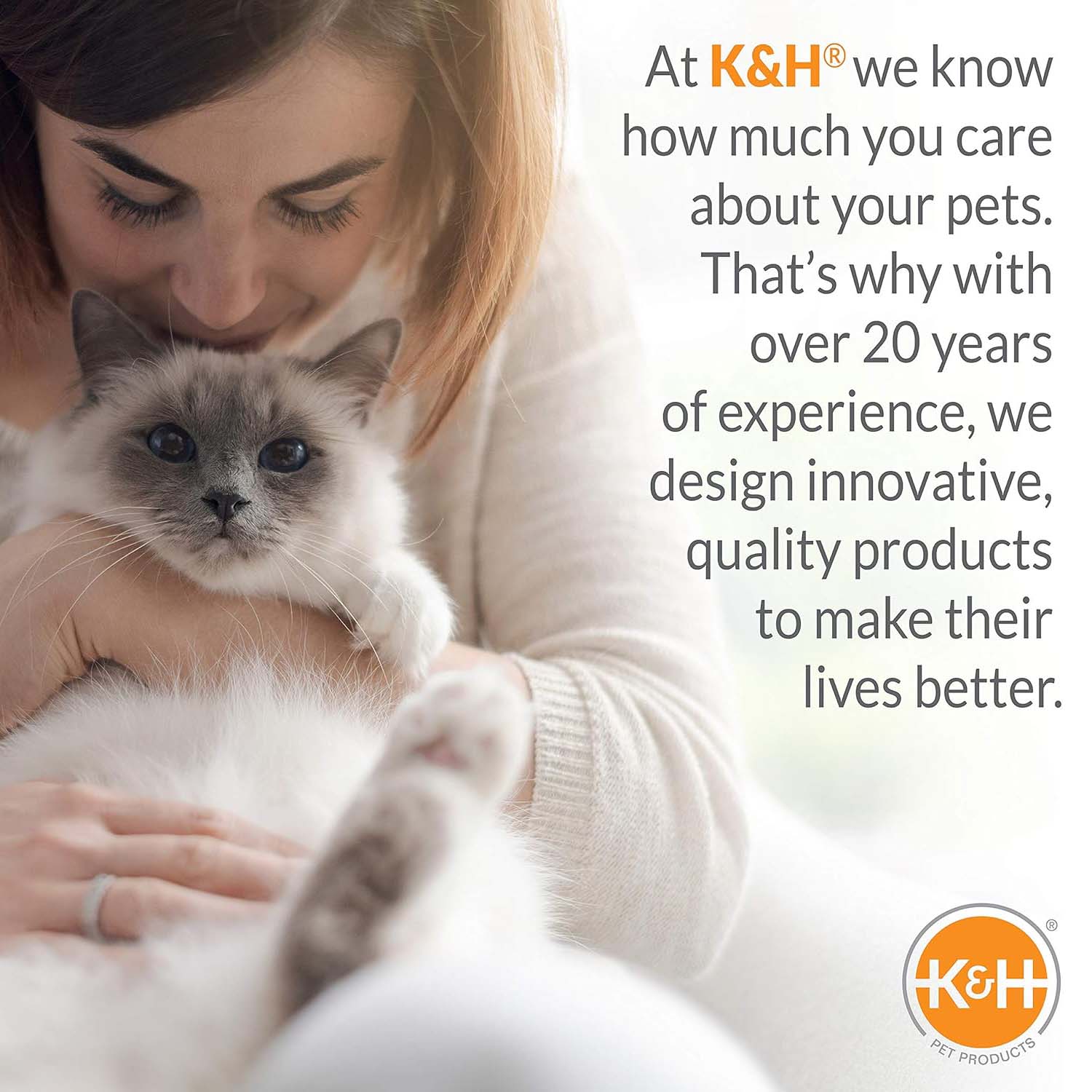 K&H Thermo-Kitty Cuddle Up Heated Cat Bed