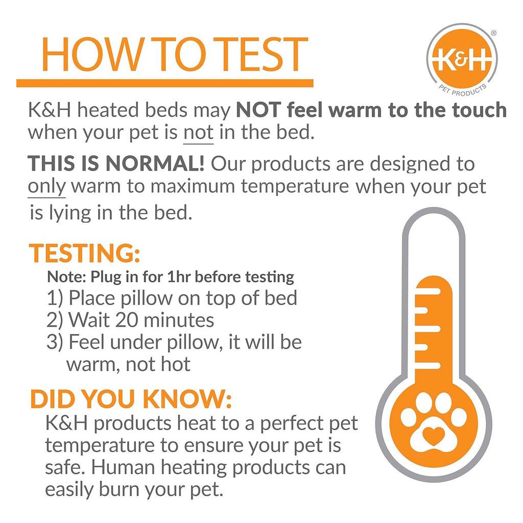 K&H Thermo-Kitty Cuddle Up Heated Cat Bed