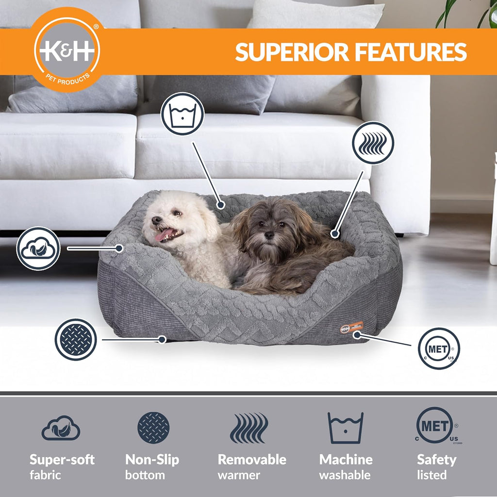K&H Thermo-Pet Lounge Sleeper Heated Bed