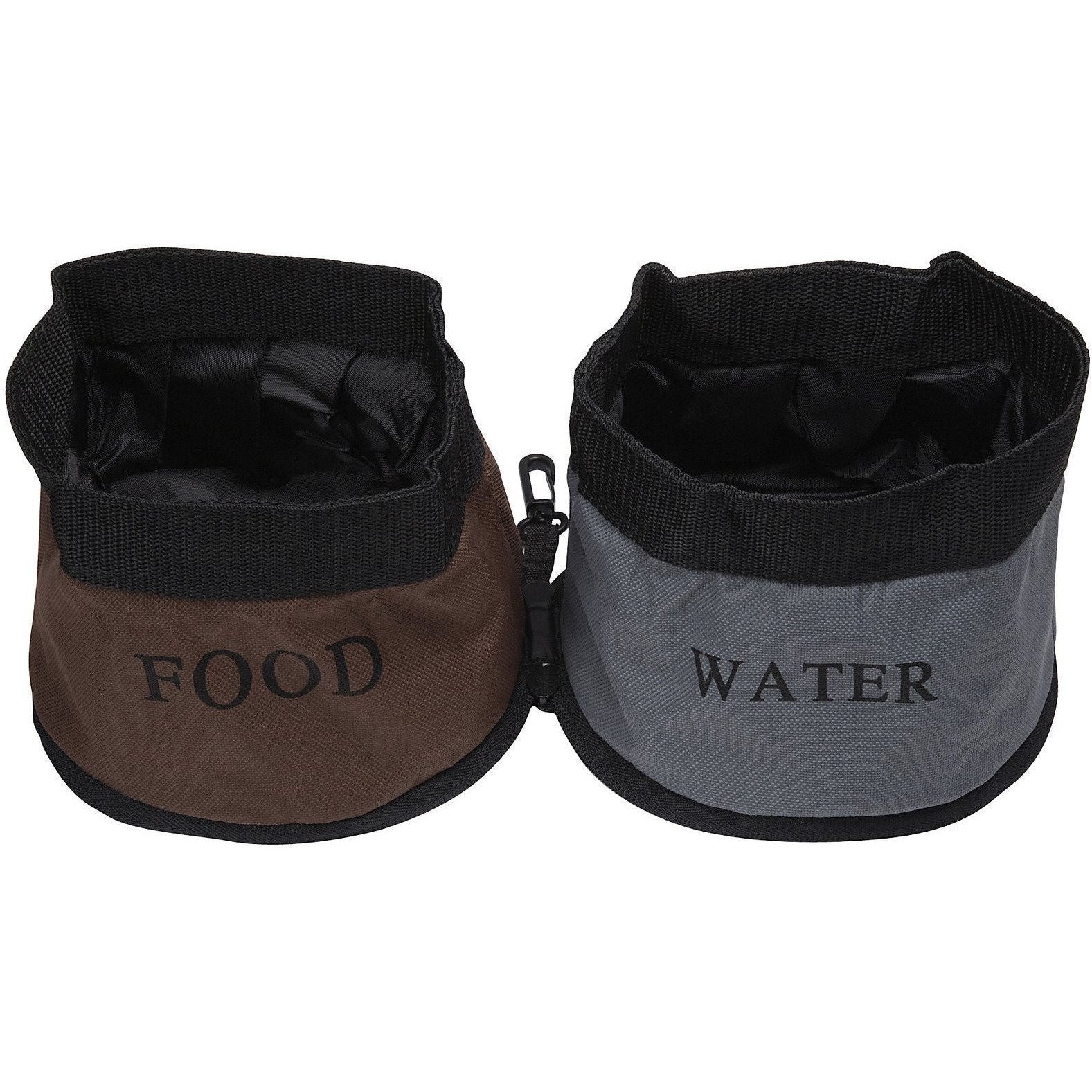 Pet Life Dual-Folding Travel Pet Bowl