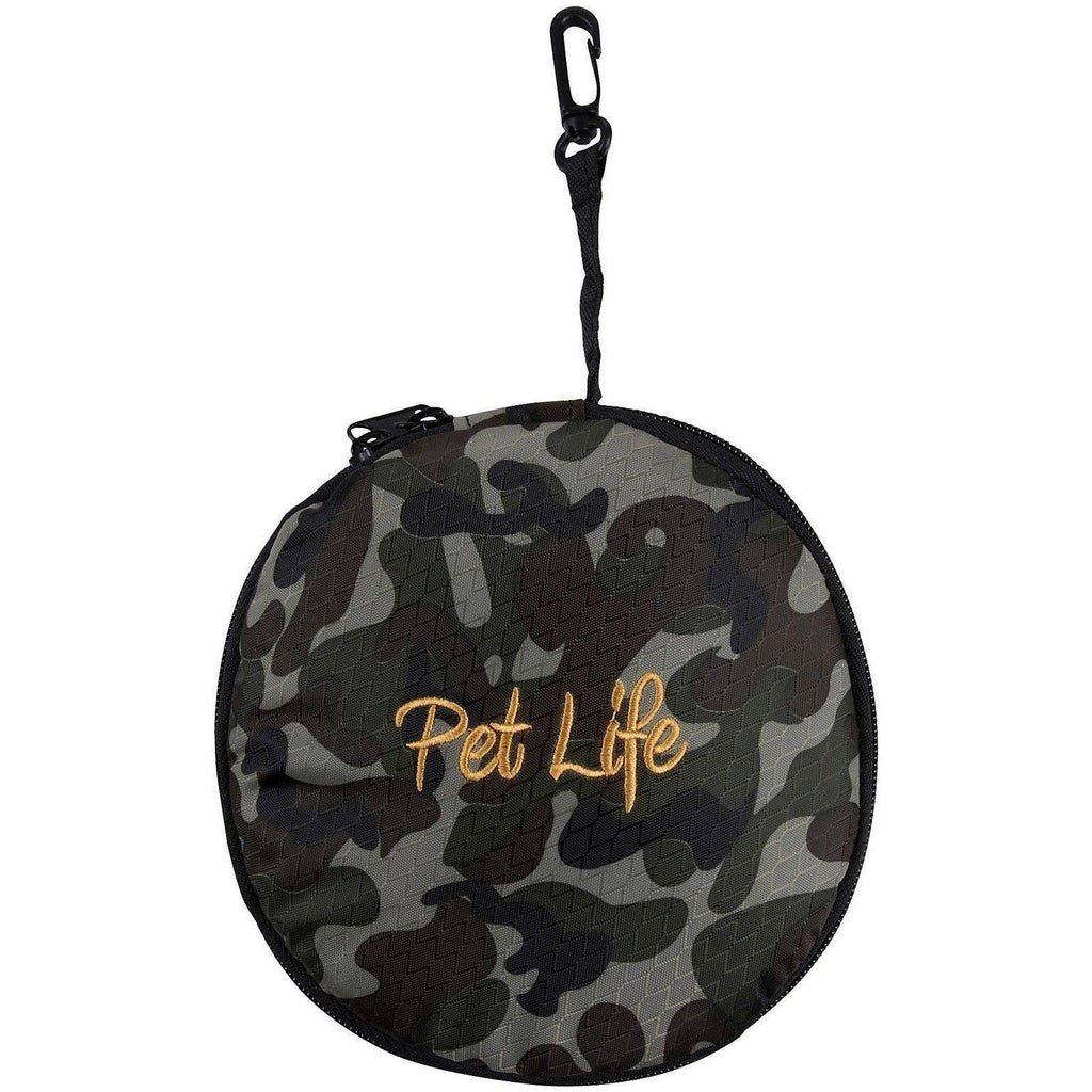 Pet Life Dual-Folding Travel Pet Bowl