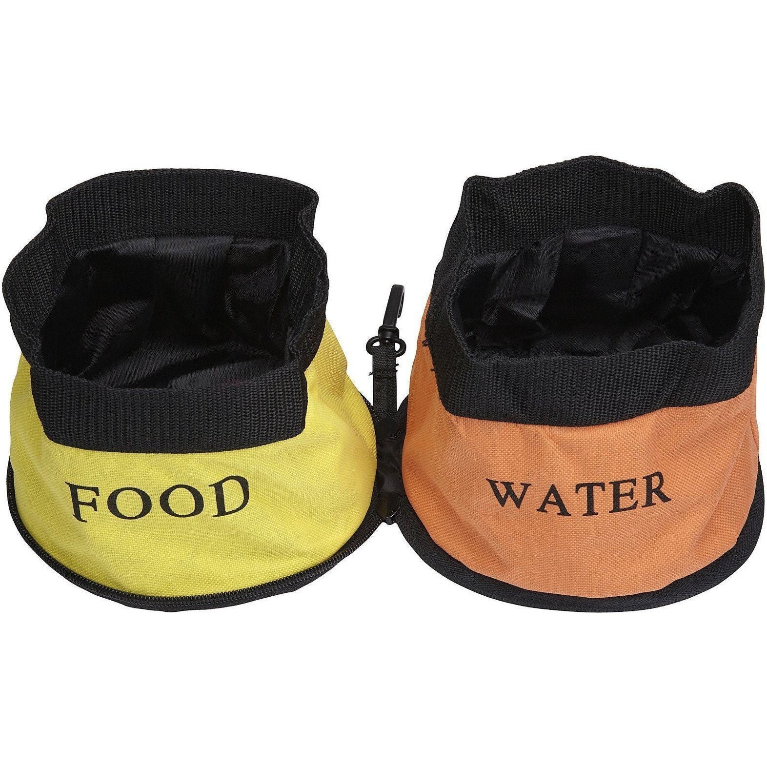Pet Life Dual-Folding Travel Pet Bowl