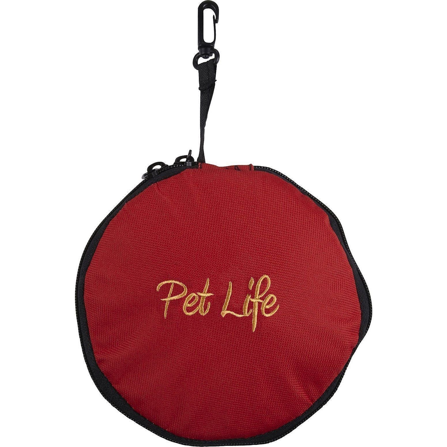 Pet Life Dual-Folding Travel Pet Bowl