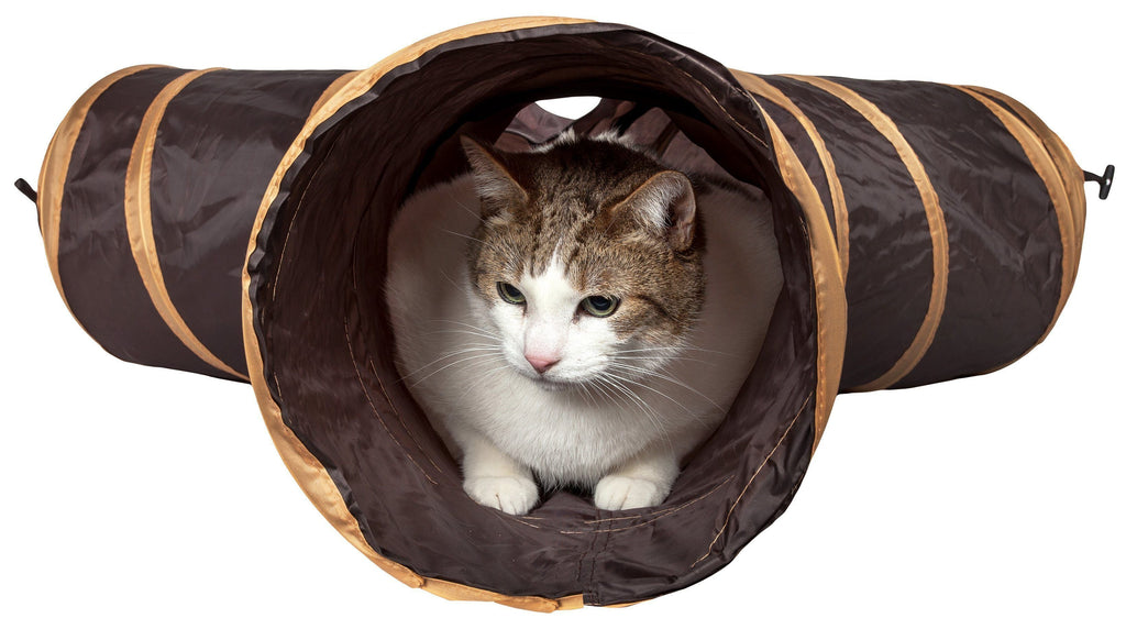 Kitting-Go-Seek Collapsible 3-Way Cat Tunnel