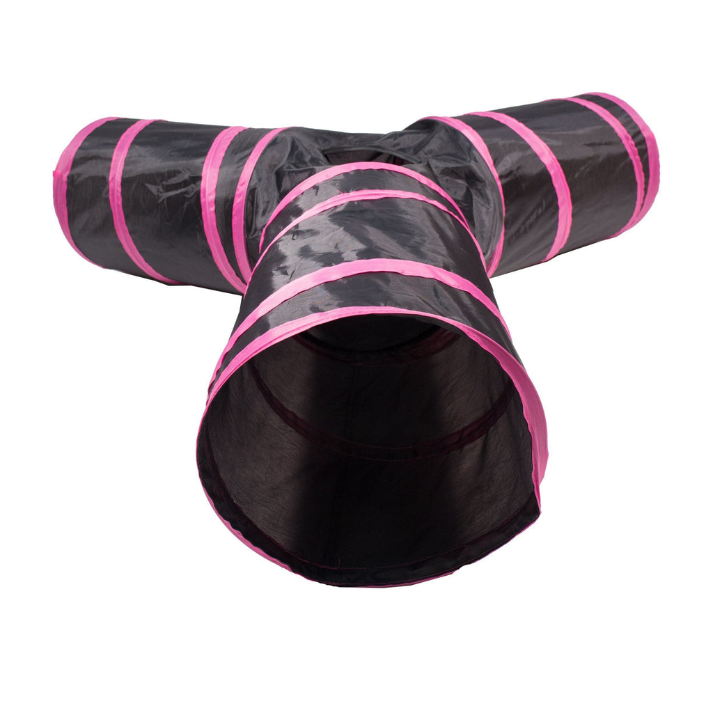 Kitting-Go-Seek Collapsible 3-Way Cat Tunnel