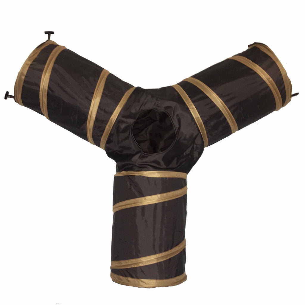 Kitting-Go-Seek Collapsible 3-Way Cat Tunnel