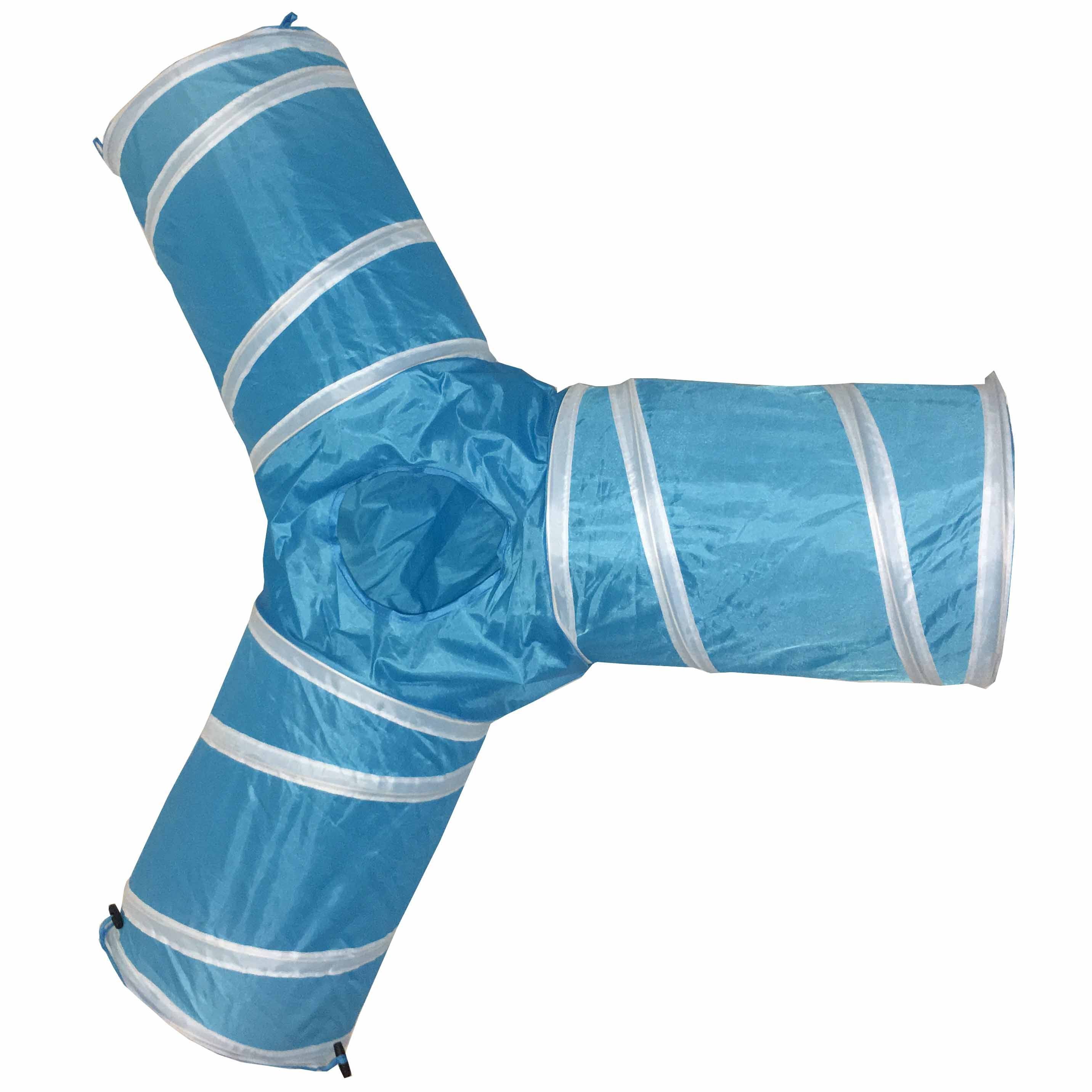 Kitting-Go-Seek Collapsible 3-Way Cat Tunnel