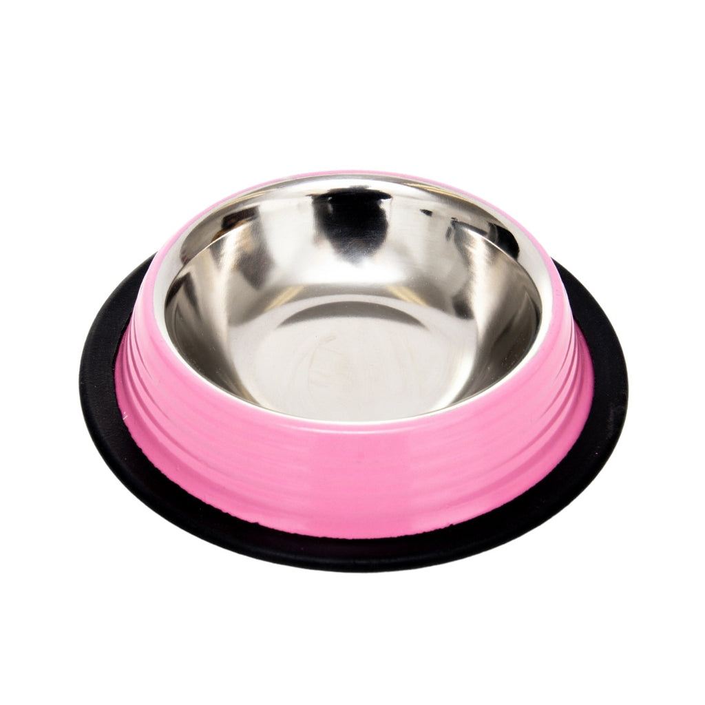 Country Living Non-Slip Pet Bowls – Pink