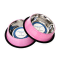 Country Living Non-Slip Pet Bowls – Pink