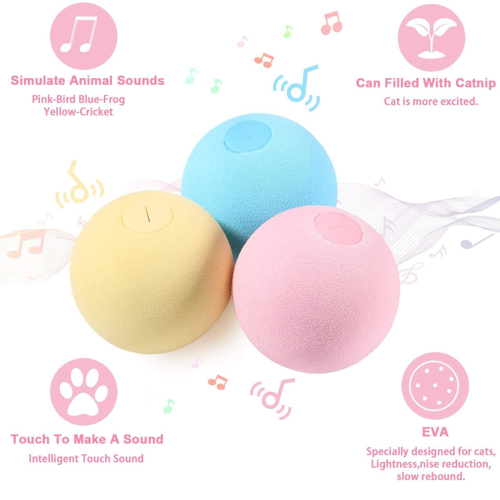 Catnip Training Ball Cat Toy